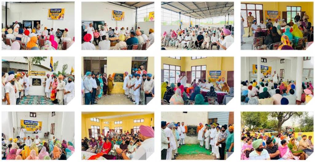 ਵਿਧਾਇਕ ਕੁਲਜੀਤ ਸਿੰਘ ਰੰਧਾਵਾ ਨੇ ਲੋਕ ਮਿਲਣੀ ਦੌਰਾਨ ਪਰਾਗਪੁਰ ਇਬਰਾਹੀਮਪੁਰ ਅਤੇ ਹੰਸਾਲਾ ਵਿਖੇ ਵਿਕਾਸ ਕਾਰਜ ਲੋਕ ਅਰਪਣ ਕੀਤੇ